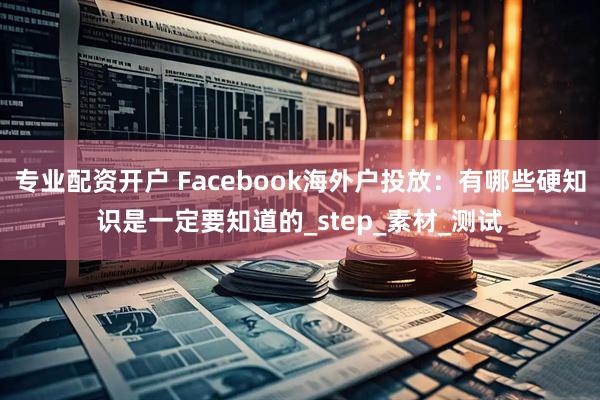 专业配资开户 Facebook海外户投放：有哪些硬知识是一定要知道的_step_素材_测试