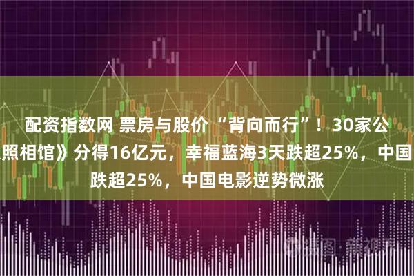 配资指数网 票房与股价 “背向而行”！30家公司或靠《南京照相馆》分得16亿元，幸福蓝海3天跌超25%，中国电影逆势微涨