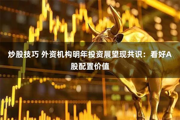 炒股技巧 外资机构明年投资展望现共识：看好A股配置价值